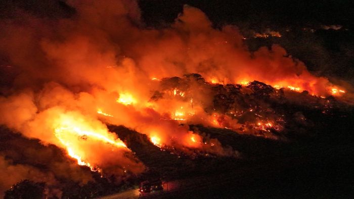 Fast ein Viertel Brasiliens brannte seit 1985