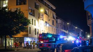 Brand in Seniorenheim in Stuttgart-West: Feuerwehr rettet zwölf vom Brand eingeschlossene Personen