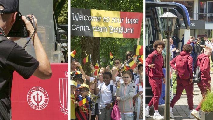Belgische Fußballer lassen Ludwigsburger Kinder einfach stehen