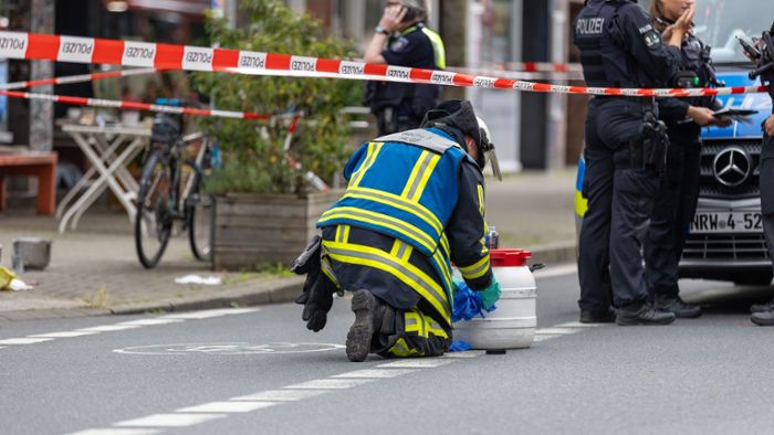Säureangriff in Bochumer Café: ein Schwerverletzter