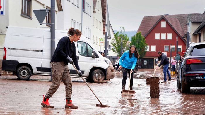 Region Stuttgart: Aufräumen nach dem Hochwasser – Wie Bürger helfen können