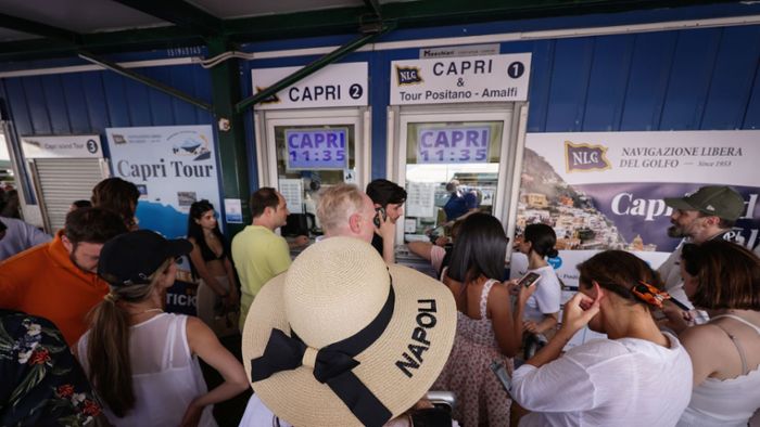 Touristen dürfen wieder nach Capri