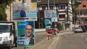 Kommunalwahlen im Kreis Esslingen: Wählervereinigungen vielfach im Rennen