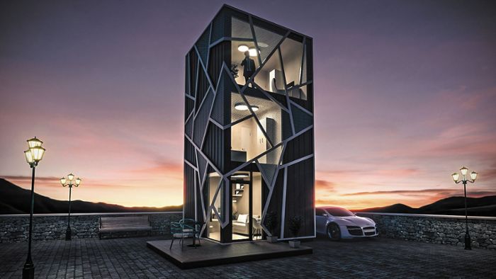 Tiny House als Design-Turm