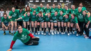 Frisch Auf Göppingen steigt in  Bundesliga auf: Frisch-Auf-Frauen feiern rauschende Handballparty