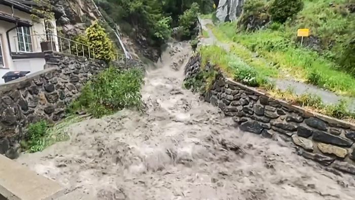 Zermatt zeitweise abgeschnitten: Ein Vermisster tot geborgen