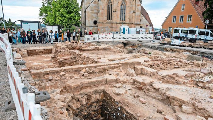 Schlossberg Böblingen: Wie es mit den archäologischen Grabungen weitergeht
