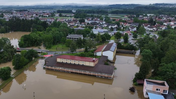 Hochwasser in der Region Stuttgart: Viele Schulen mussten geschlossen bleiben